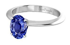 Blue Sapphire Engagement Rings
