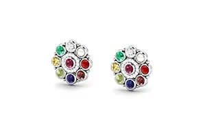 Navratna Earrings