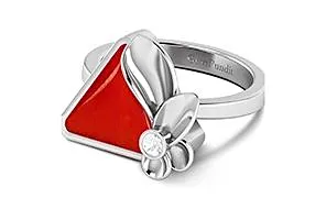 Red Coral Rings